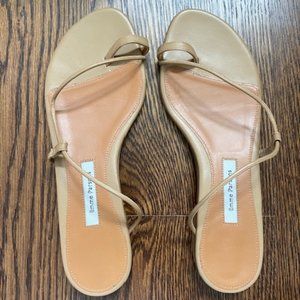 Emme Parsons Susan Slide in Tan Nappa